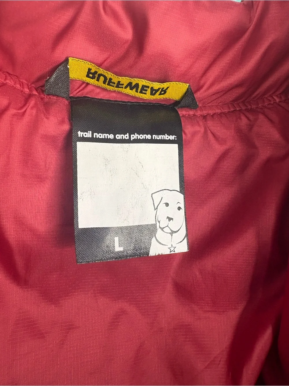 Ruffwear Quinzee Insulated Vest Charcoal Grey Size Large